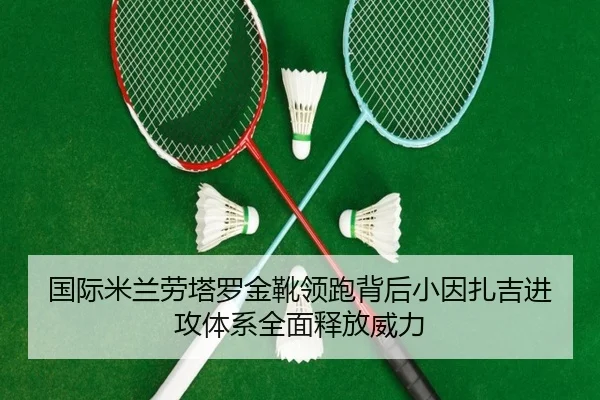 国际米兰劳塔罗金靴领跑背后小因扎吉进攻体系全面释放威力